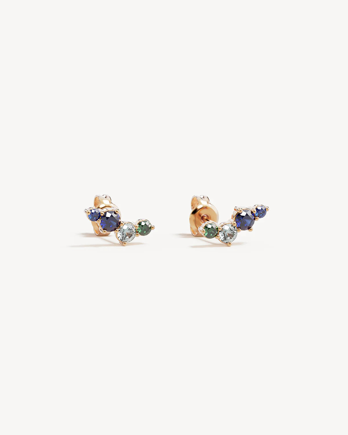 By Charlotte Endless Skies Studs GOLD