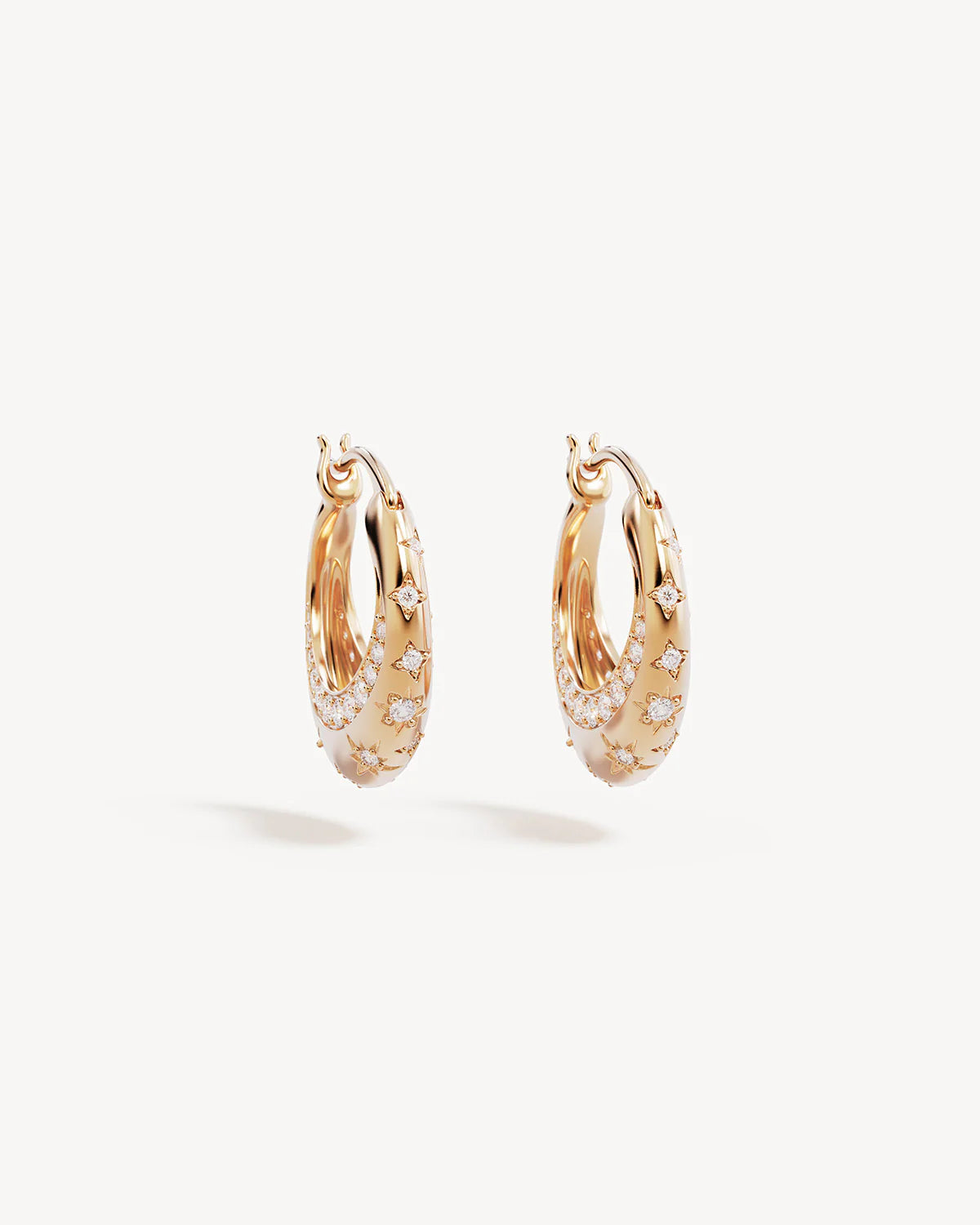 By Charlotte My Moon and Stars Hoops GOLD
