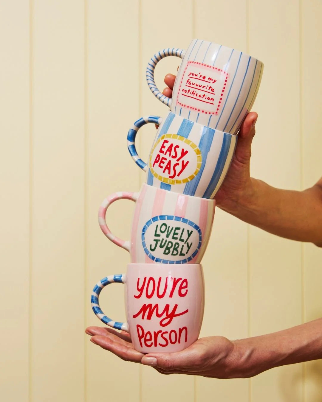 JONES & CO Love Notes Mug EASY PEASY