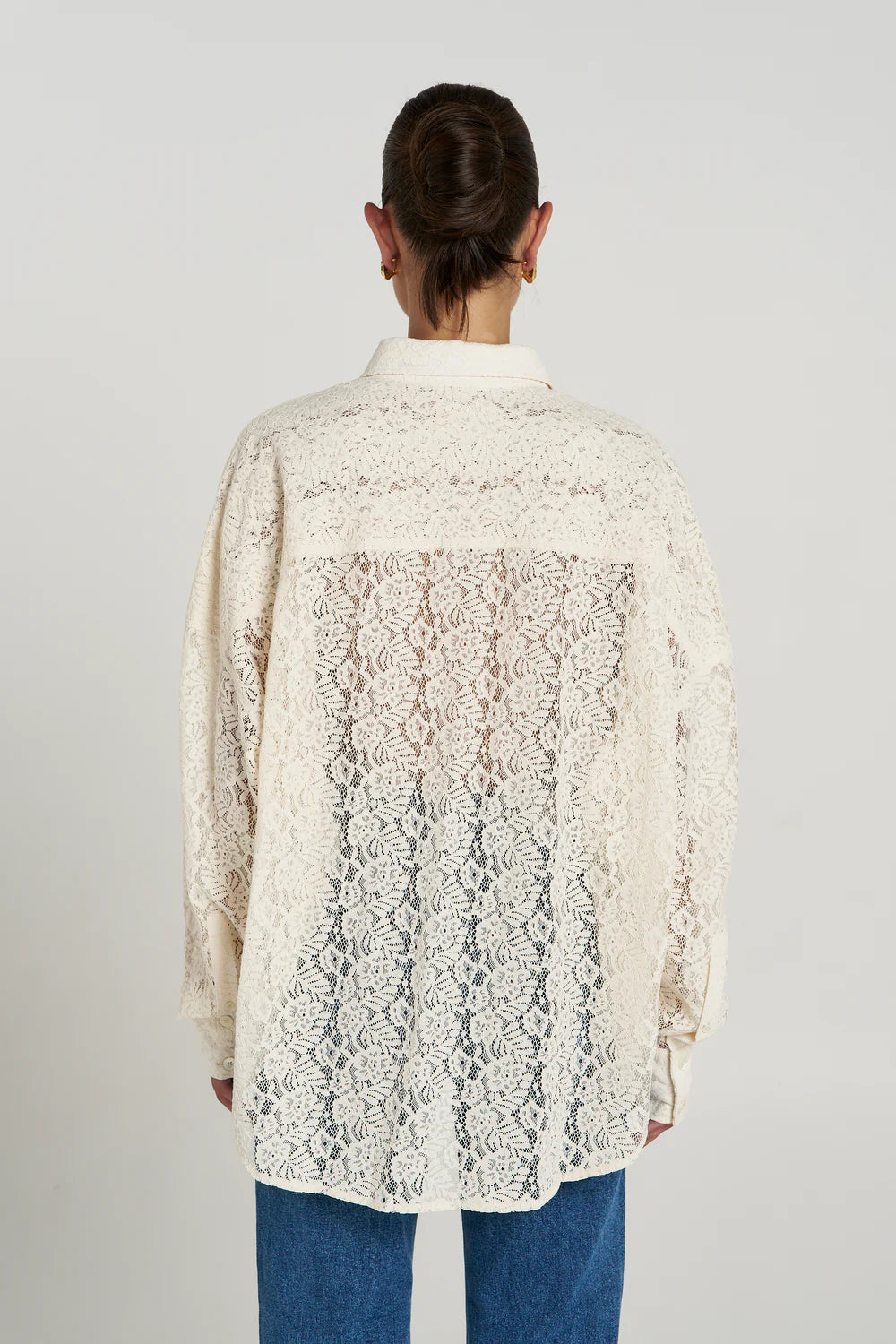 SUMMI SUMMI Fleur LS Shirt ECRU