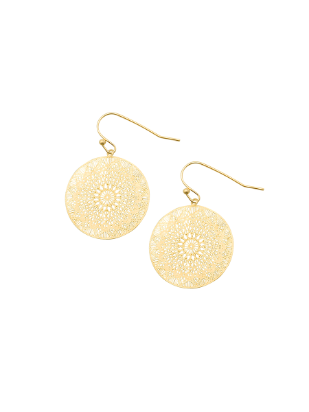 Mini Web Earrings GOLD
