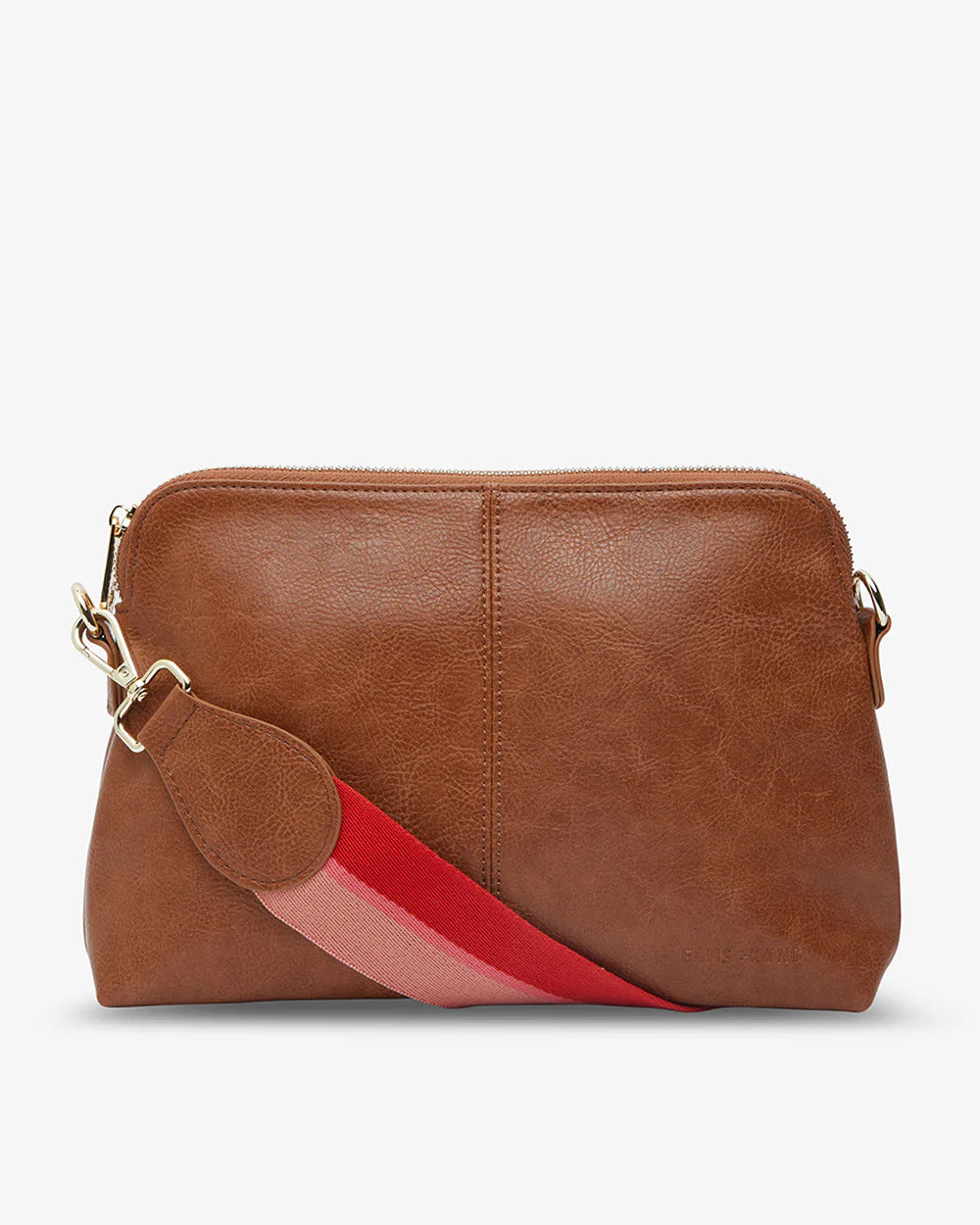 ELMS & KING Large Burbank Crossbody TAN PEBBLE