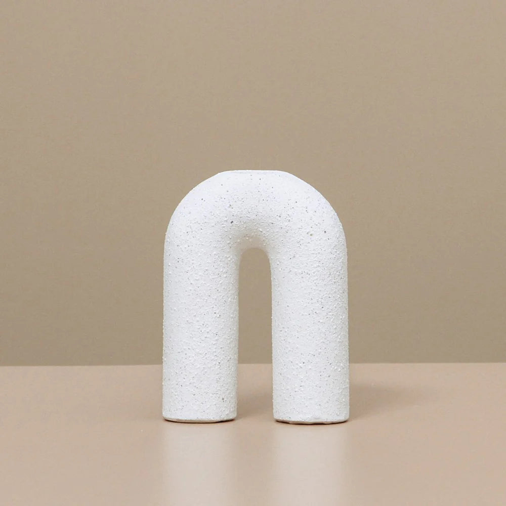 INDIGO LOVE Halley Candlestand Medium WHITE