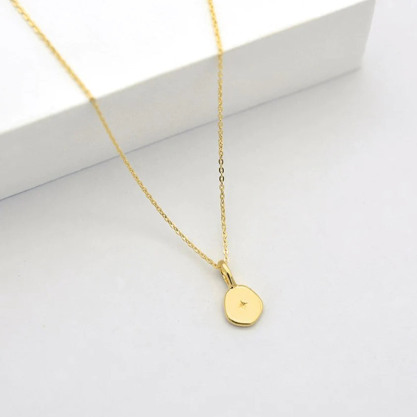 LINDA TAHIJA Vega Necklace GOLD