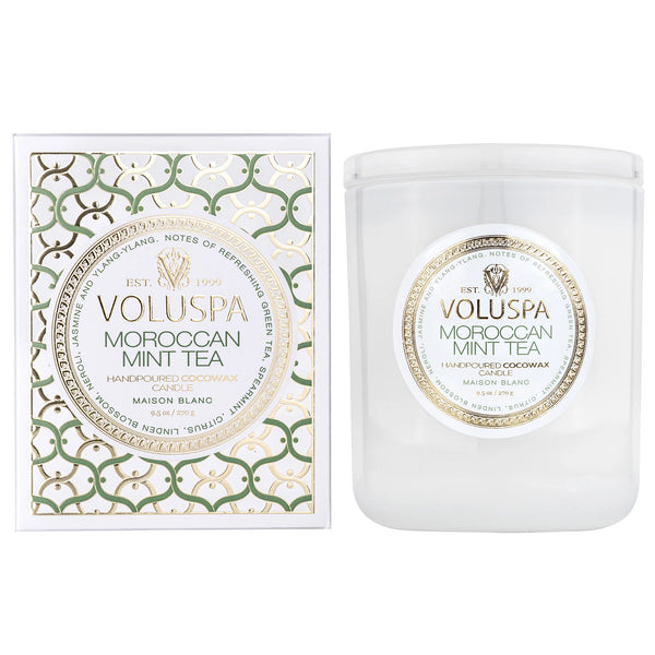 VOLUSPA Boxed Candle MOROCCAN MINT