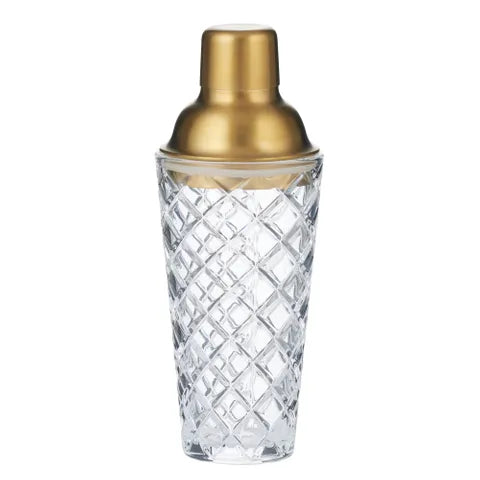 Ryder Cut Glass Cocktail Shaker