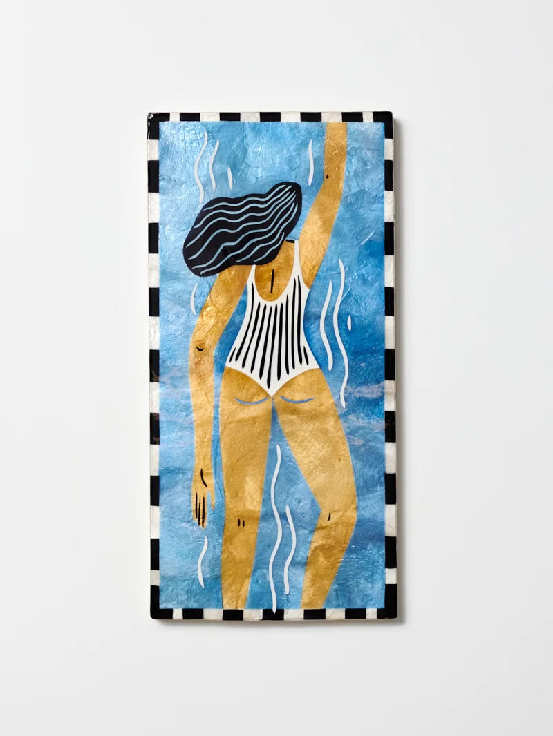 JONES & CO Beach Day Wall Art SWIM
