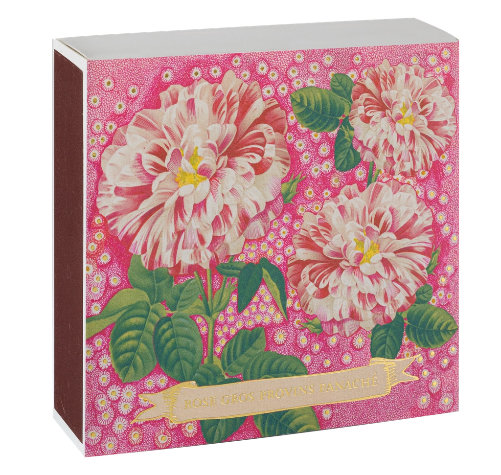 ARCHIVIST Square Box Matches ROSE PROVIN PETUNIA