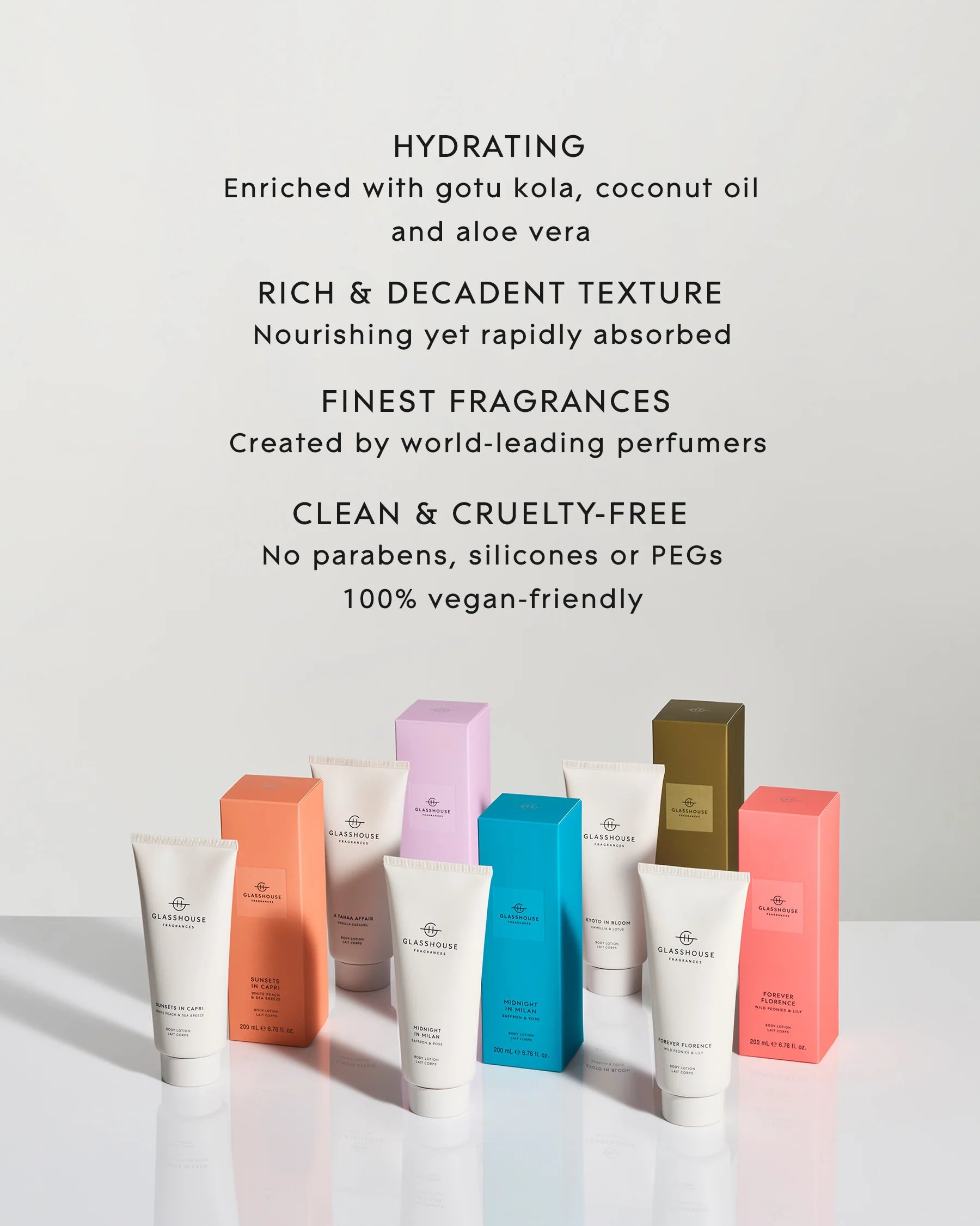 GLASSHOUSE Body Lotion KYOTO IN BLOOM