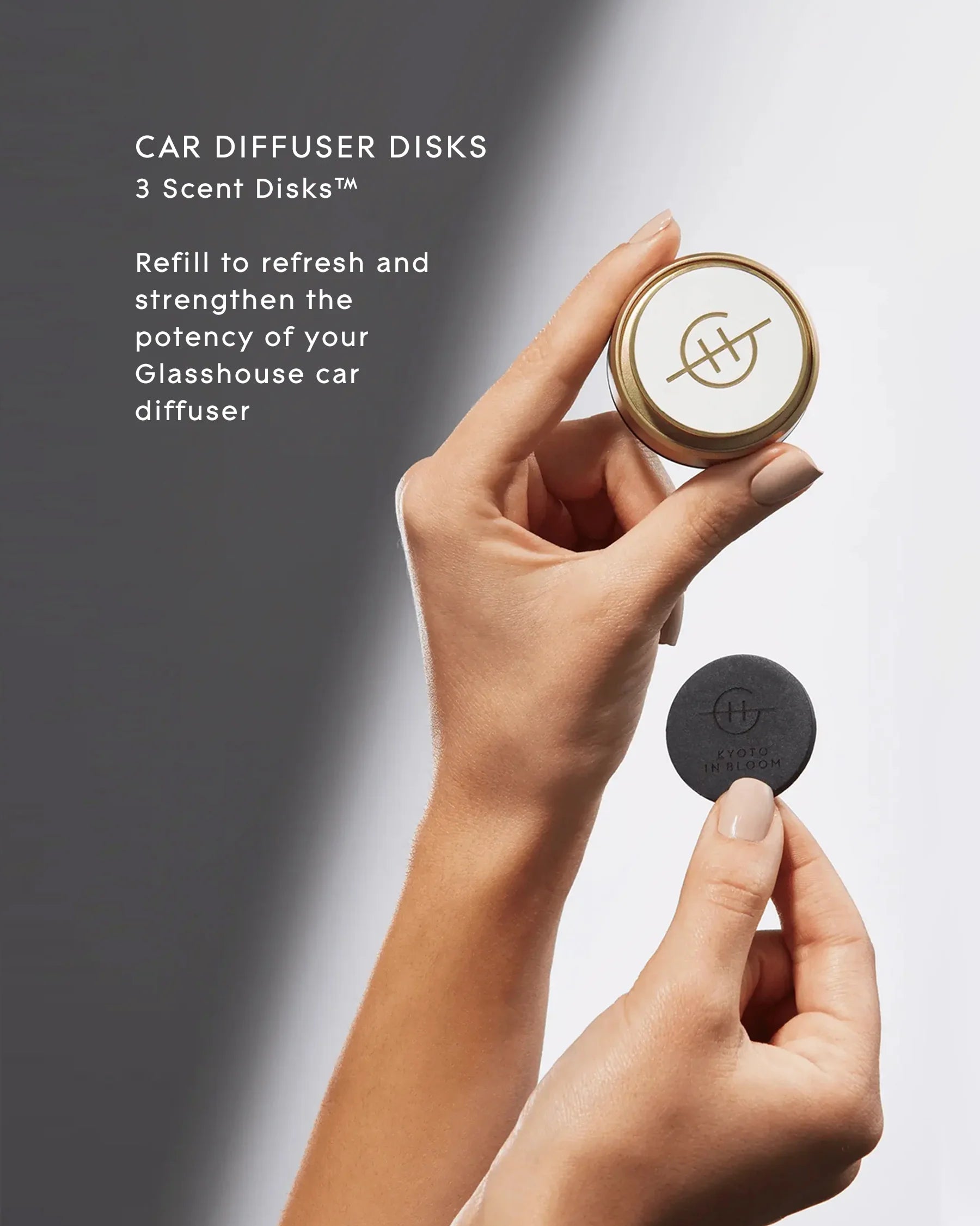 Glasshouse Car Diffuser Scent Refill THE HAMPTONS