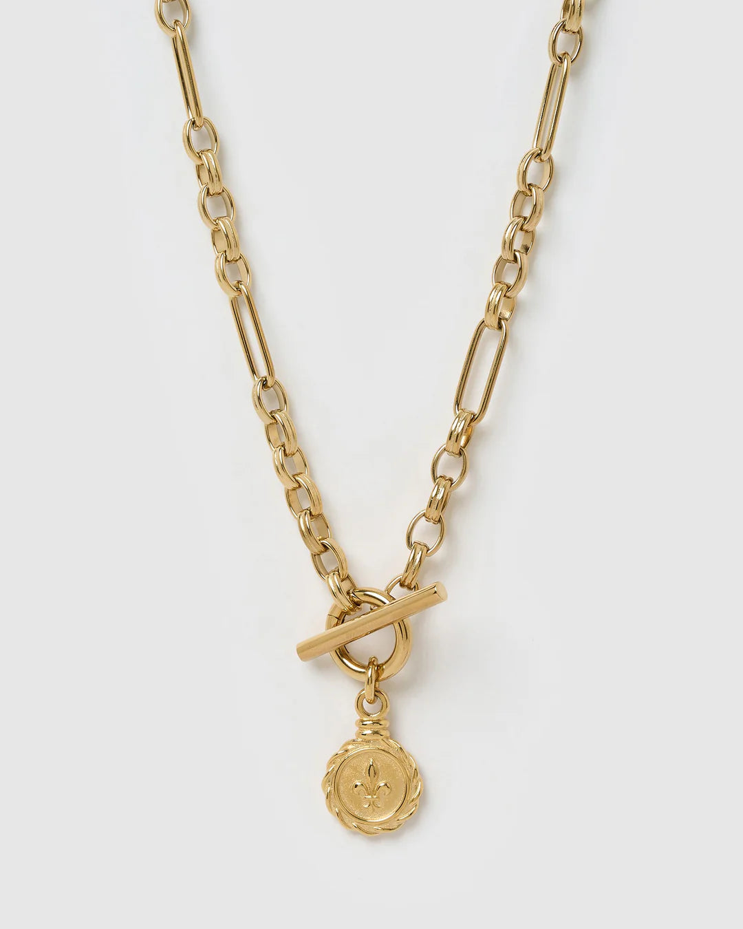 Arms of Eve Fleur De Lis Necklace GOLD