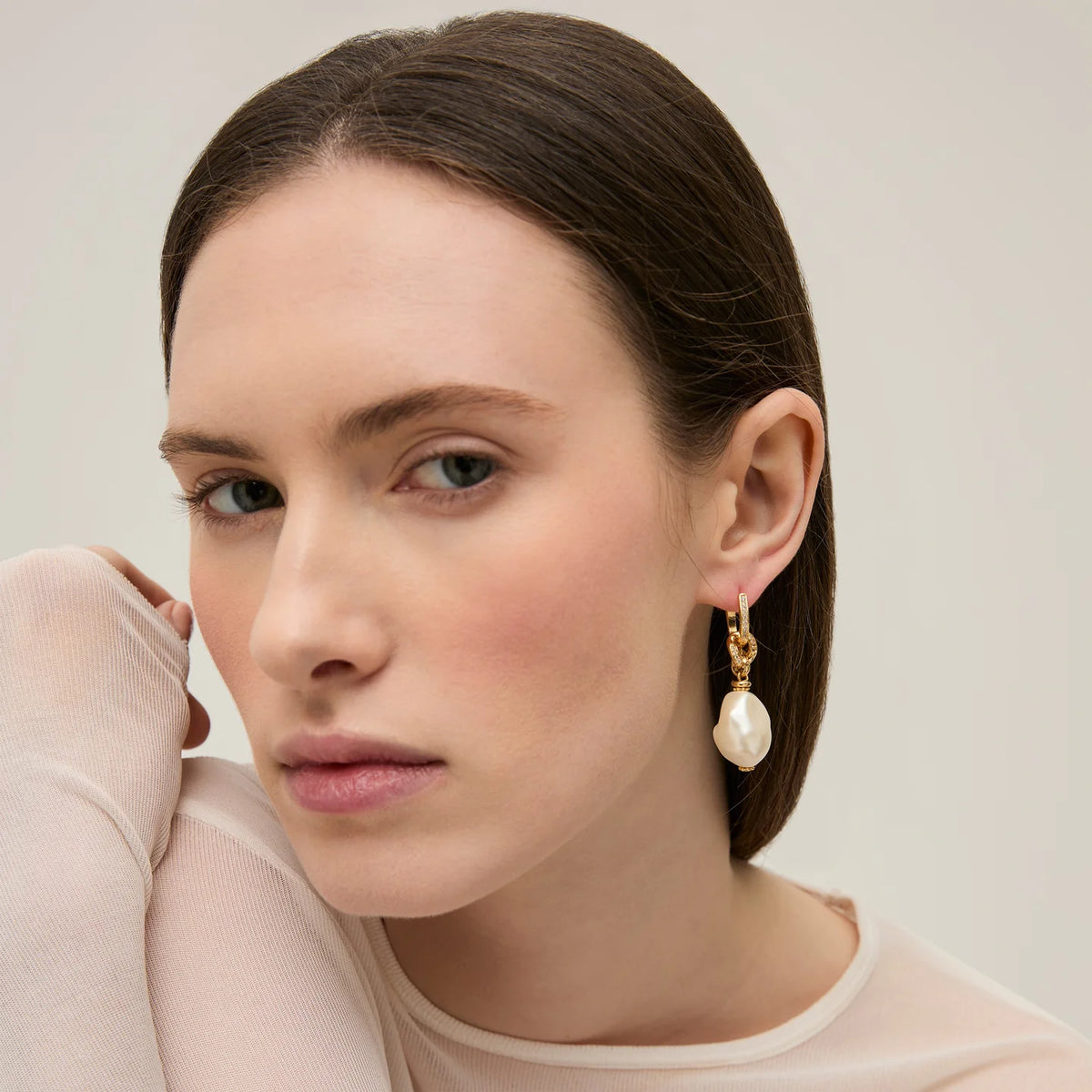GAS BIJOUX Hina Biwa Pearl Earring