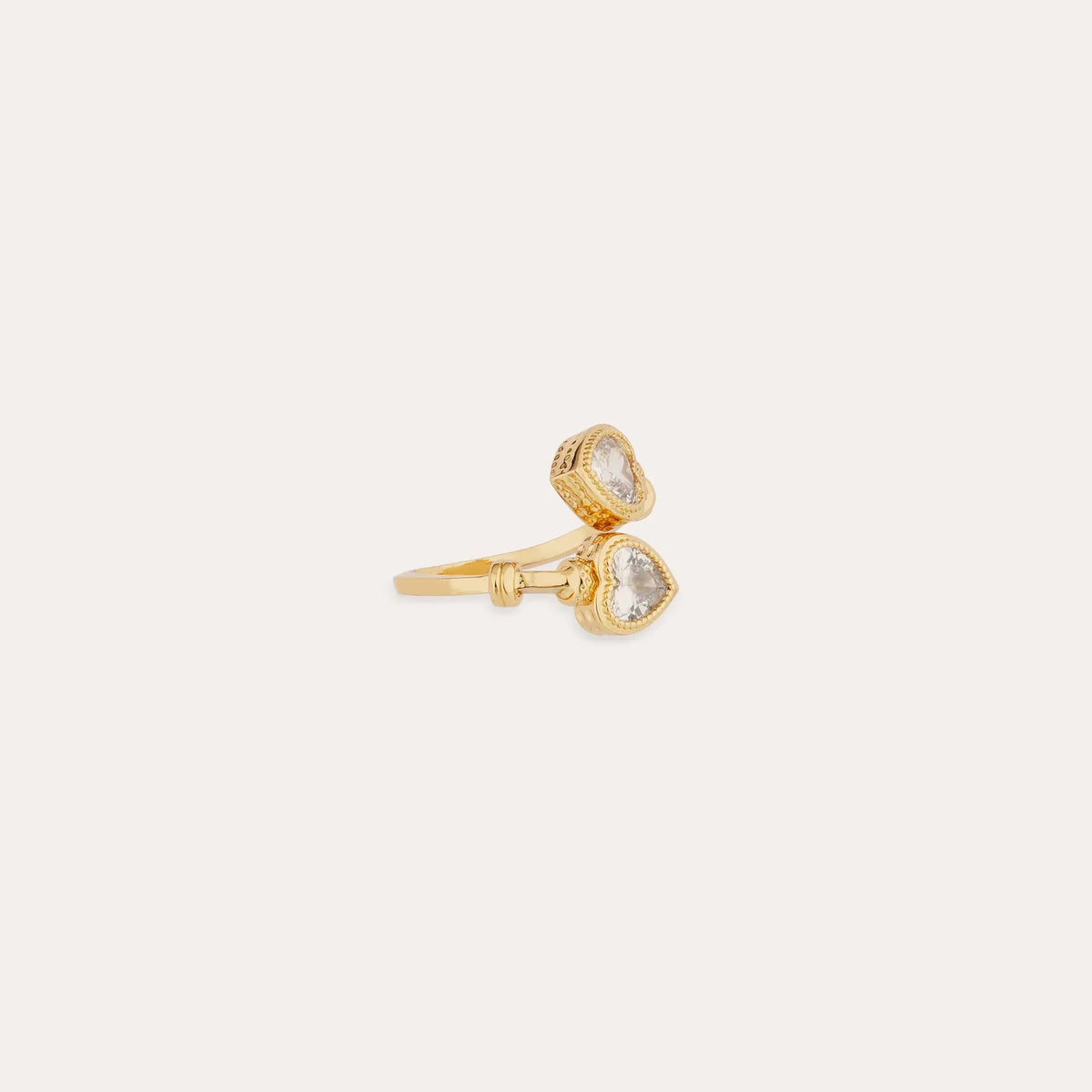 GAS BIJOUX Amore Ring CRYSTAL