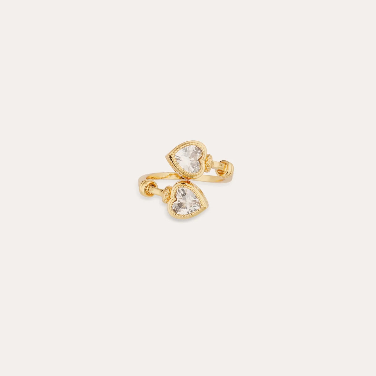 GAS BIJOUX Amore Ring CRYSTAL