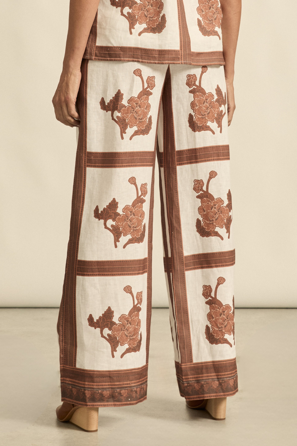 ZOE KRATZMANN Gesture Pant COFFEE COLLAGE