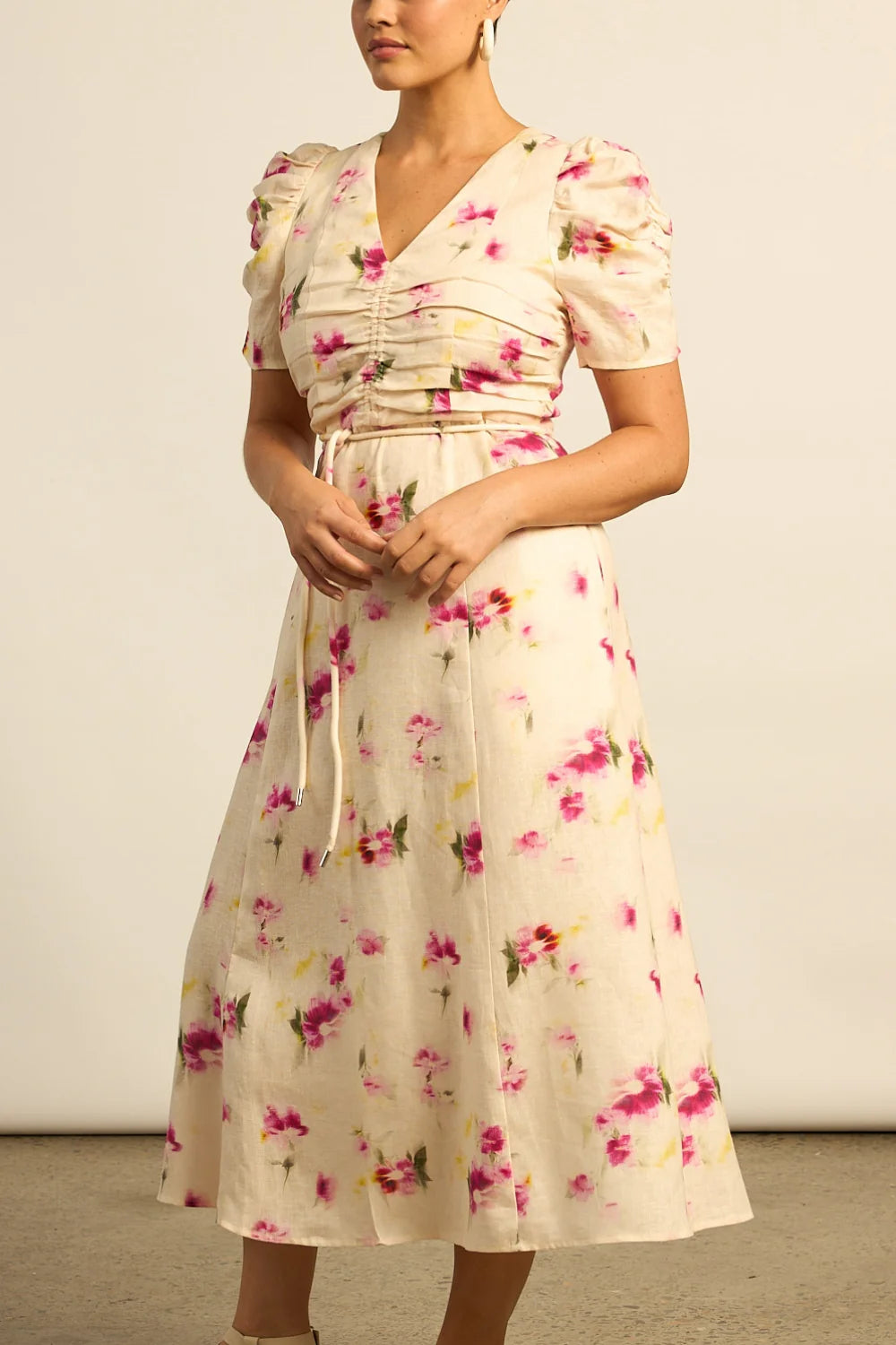 ZOE KRATZMANN Glimmer Dress WATERCOLOUR BLOOM