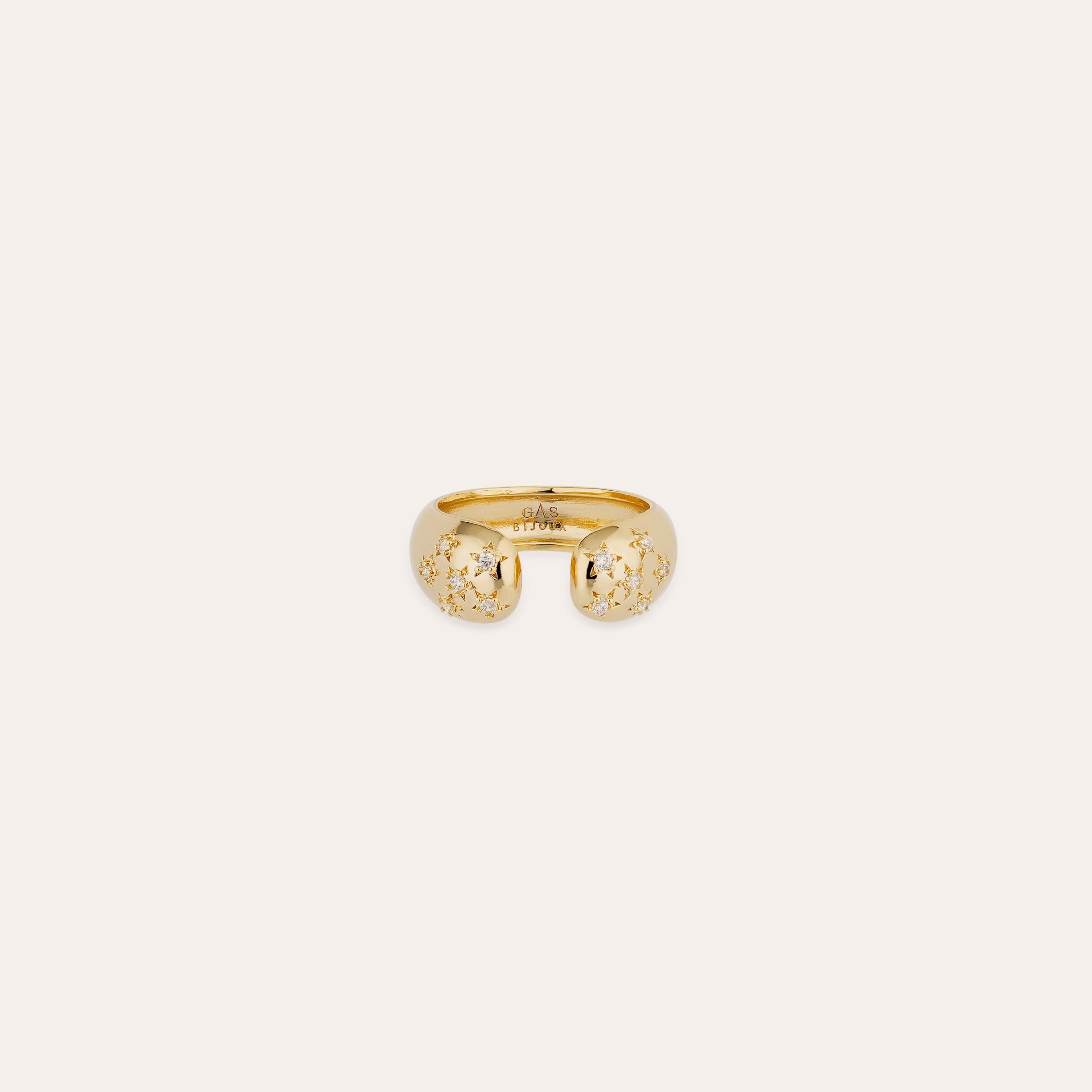 GAS BIJOUX Saint Germain Comet Ring GOLD