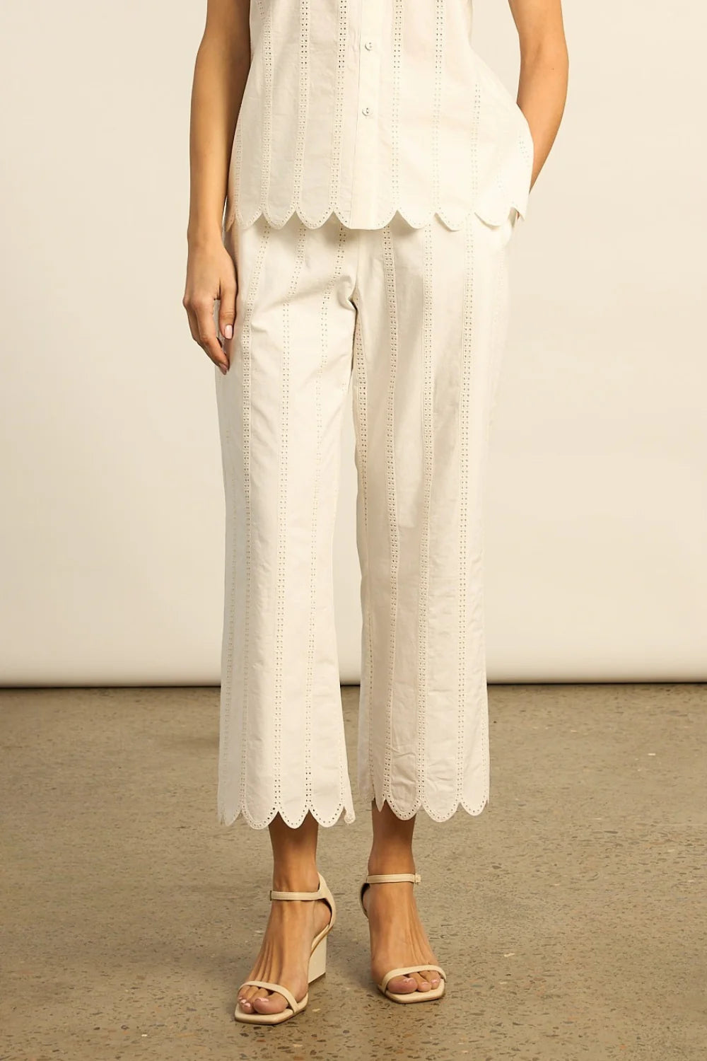 ZOE KRATZMANN Harbour Pant PORCELAIN