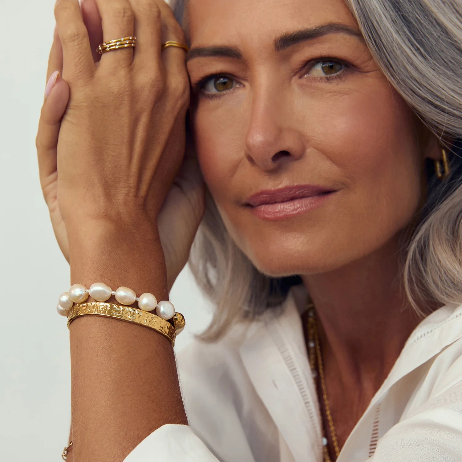 Arms of Eve Hariette Pearl Bracelet