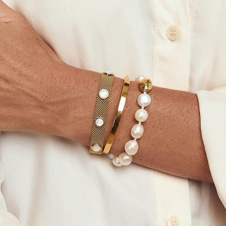 Arms of Eve Hariette Pearl Bracelet