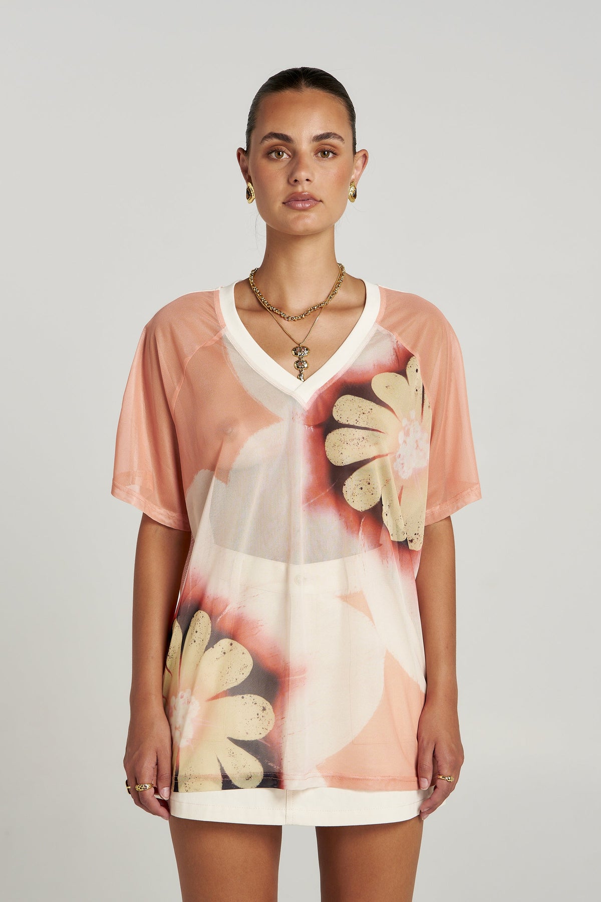 SUMMI SUMMI Harlequin Tee HARLEQUIN