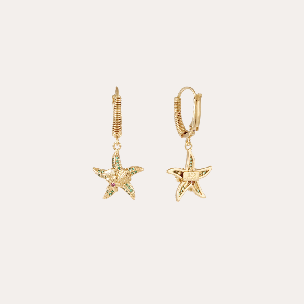 GAS BIJOUX Tao Hoku Earrings GOLD