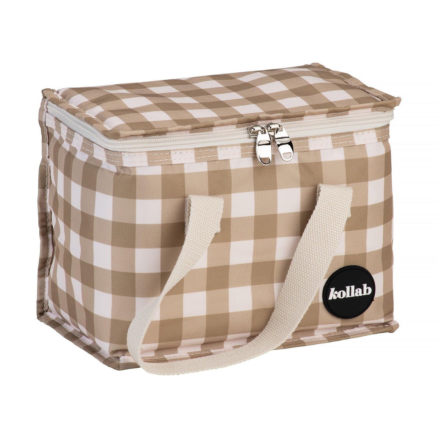 KOLLAB Lunch Box OLIVE CHECK