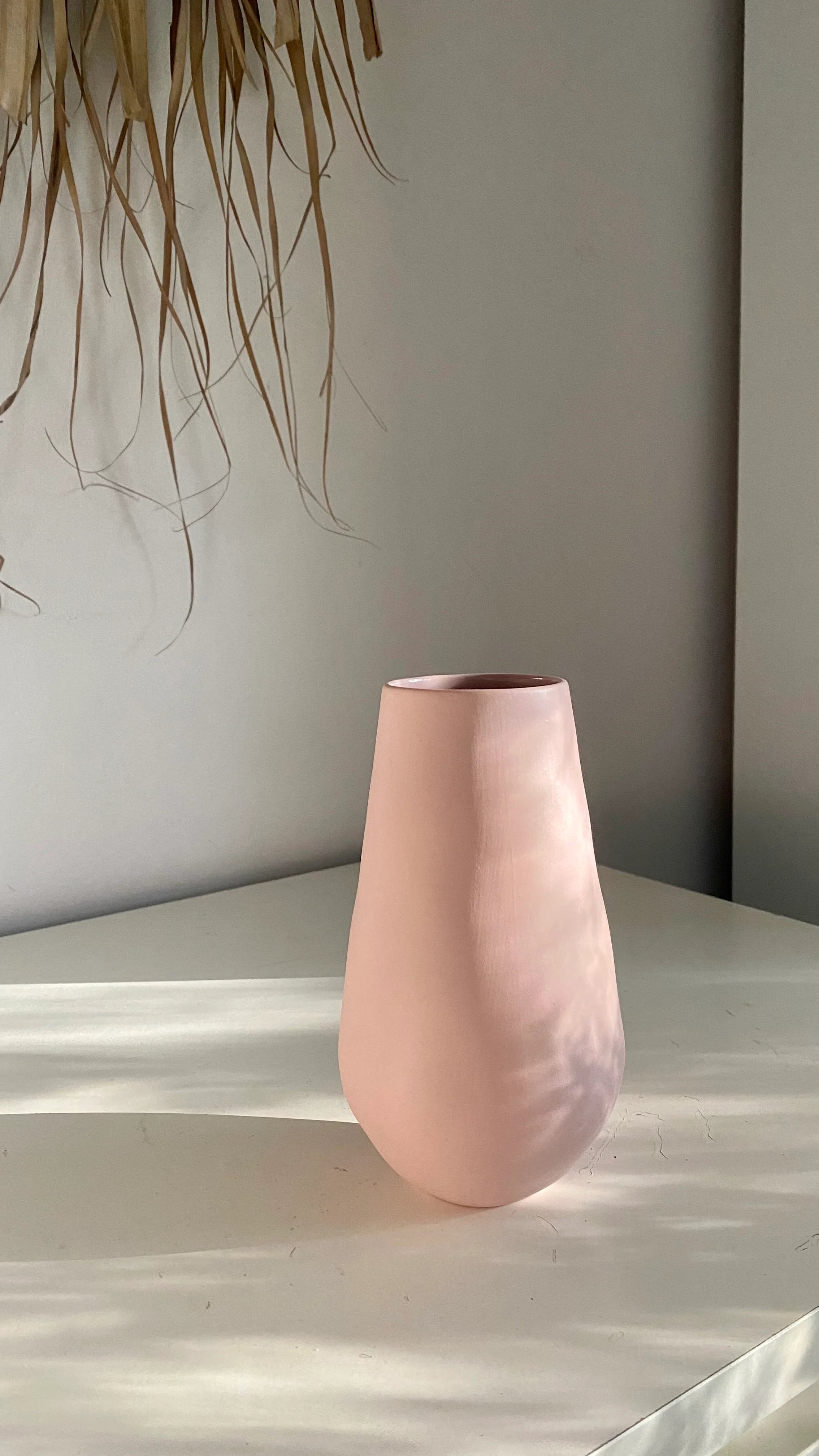 MARMOSET FOUND Large Teardrop Vase ICY PINK