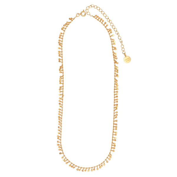 RT23 Disc Necklace GOLD