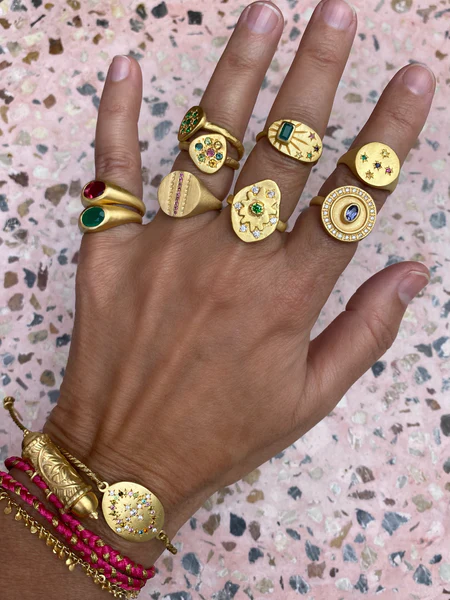 RT23 Disc Bracelet GOLD