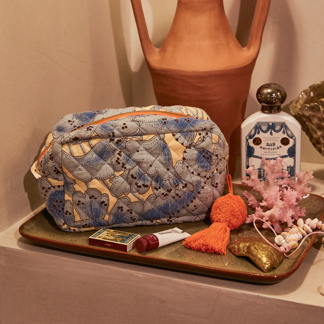 SAGE X CLARE Lucia Beauty Bag