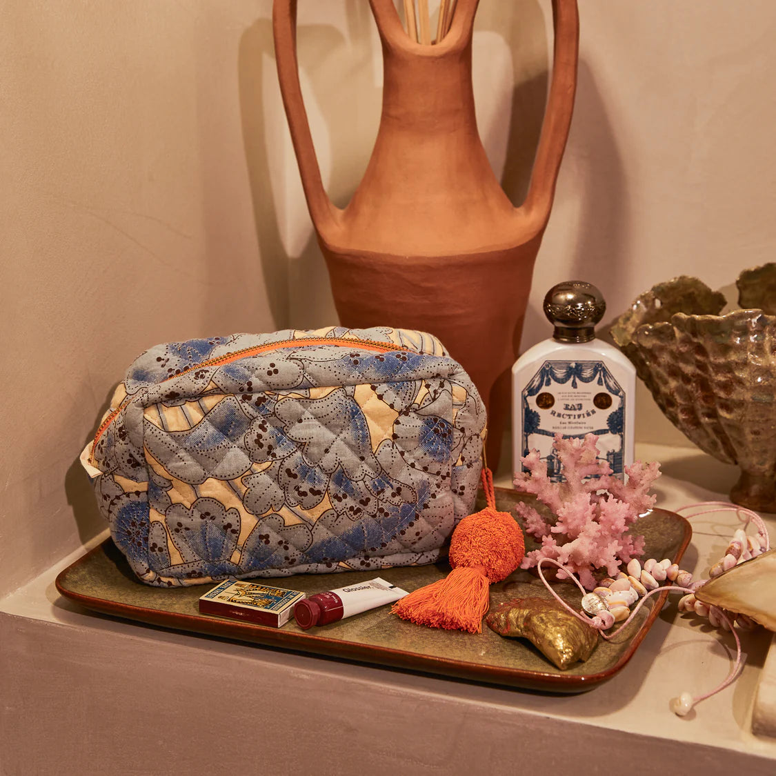 SAGE X CLARE Lucia Beauty Bag