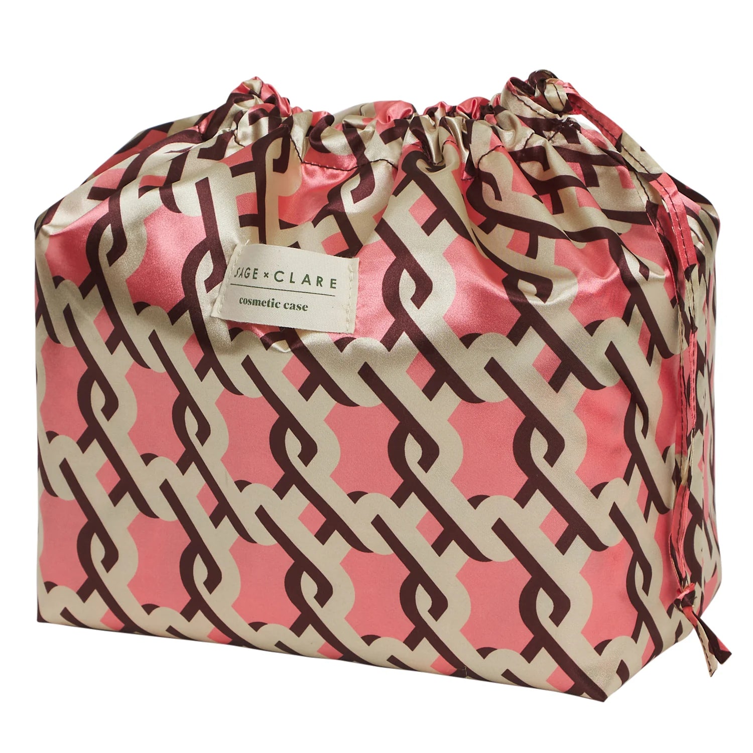 SAGE & CLARE Delphine Vanity Case GARNET