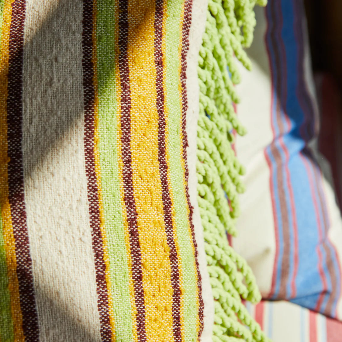 SAGE X CLARE Selene Woven Cushion Dune