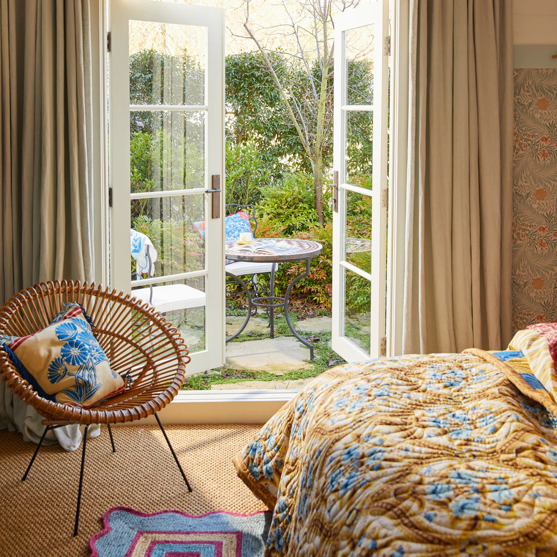 SAGE X CLARE Emilia Embroidered Cushion