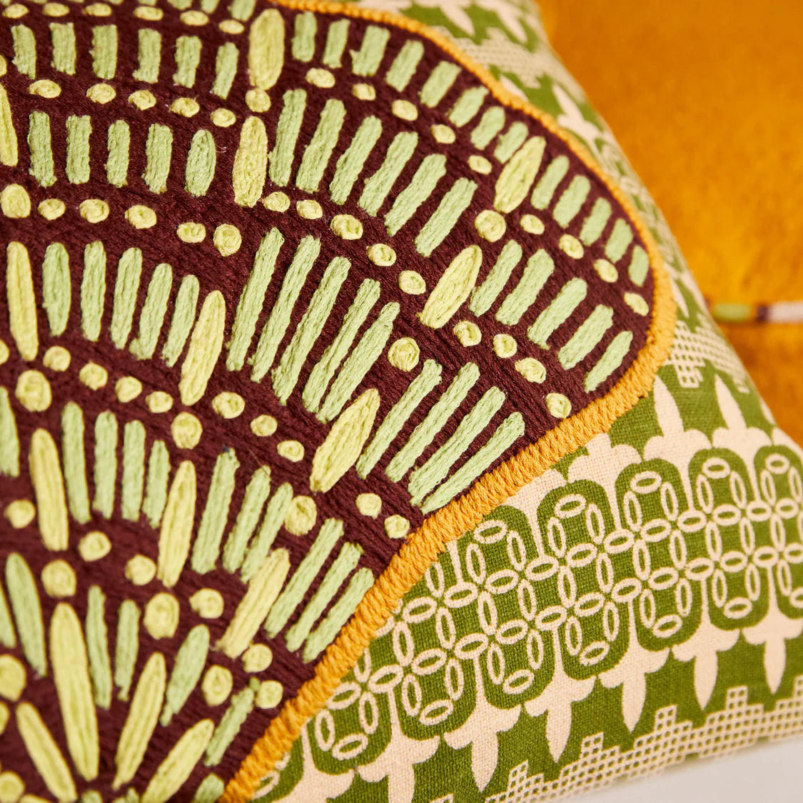 SAGE X CLARE Esme Embroidered Cushion