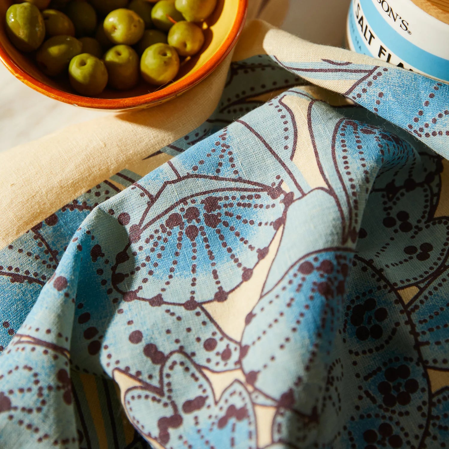 SAGE X CLARE Lucia Linen Tea Towel