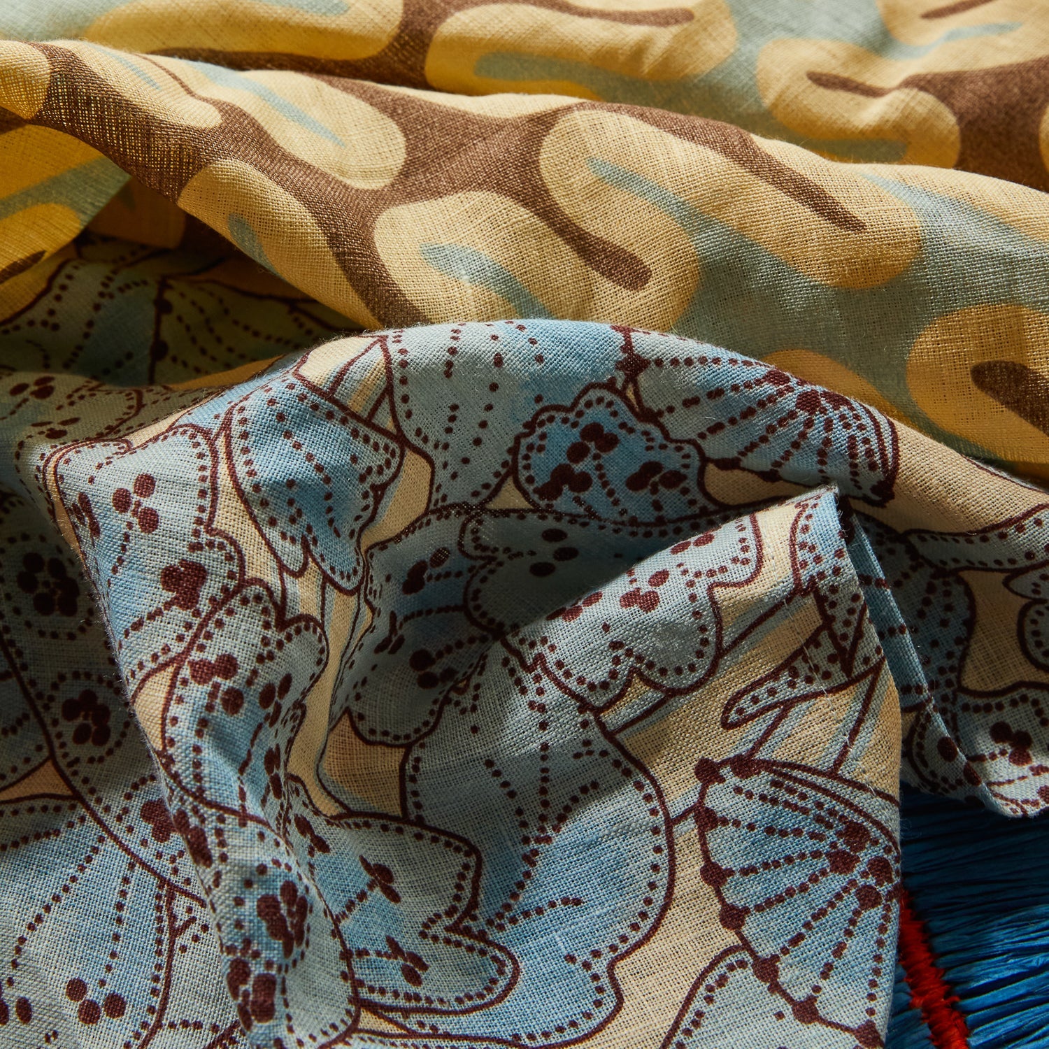 SAGE X CLARE Lucia Napkin Set CERULEAN