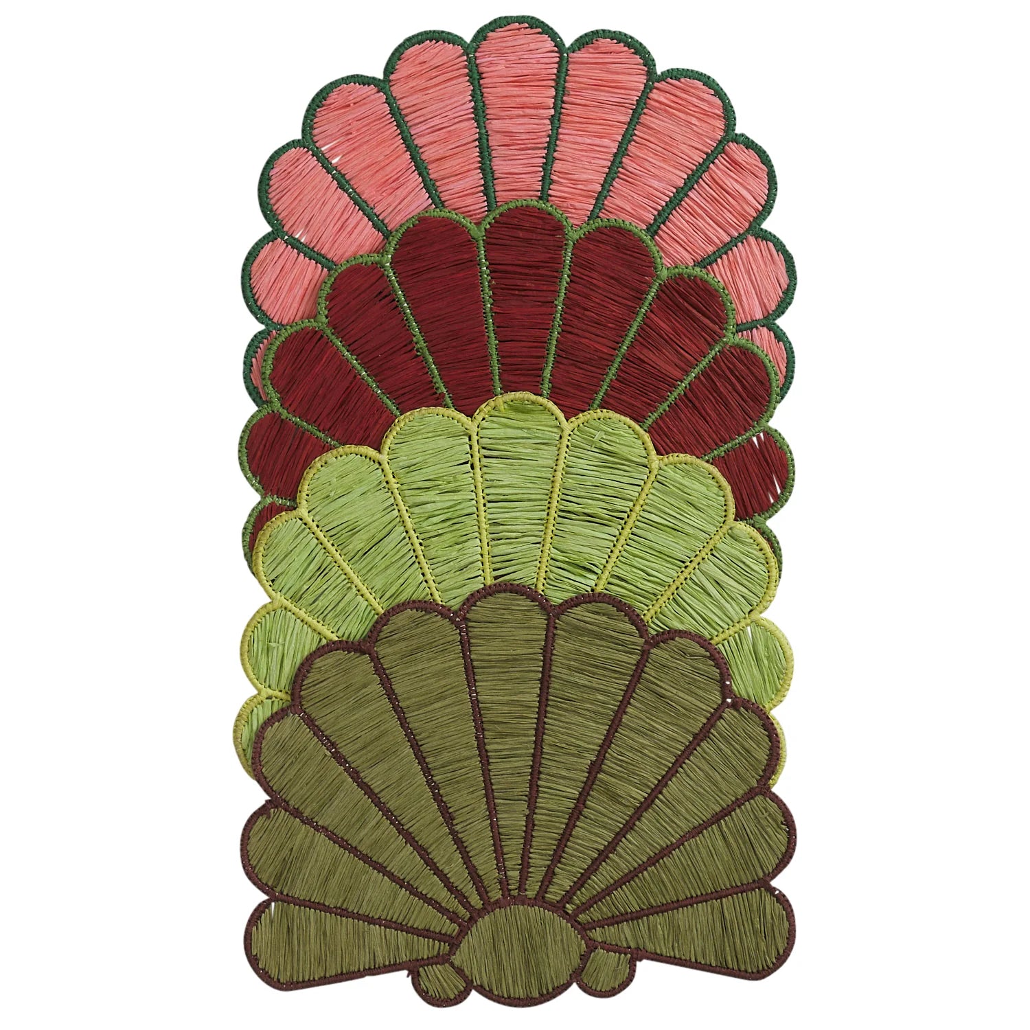 SAGE X CLARE Mia Placemet Set KEY LIME