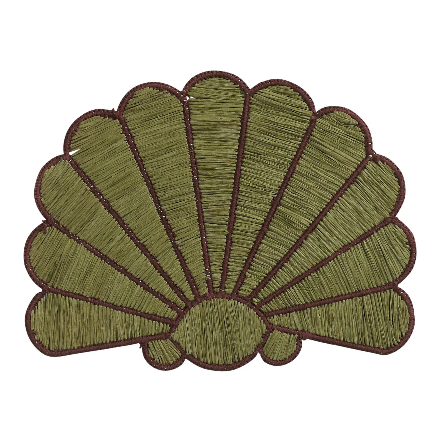 SAGE X CLARE Mia Placemet Set KEY LIME