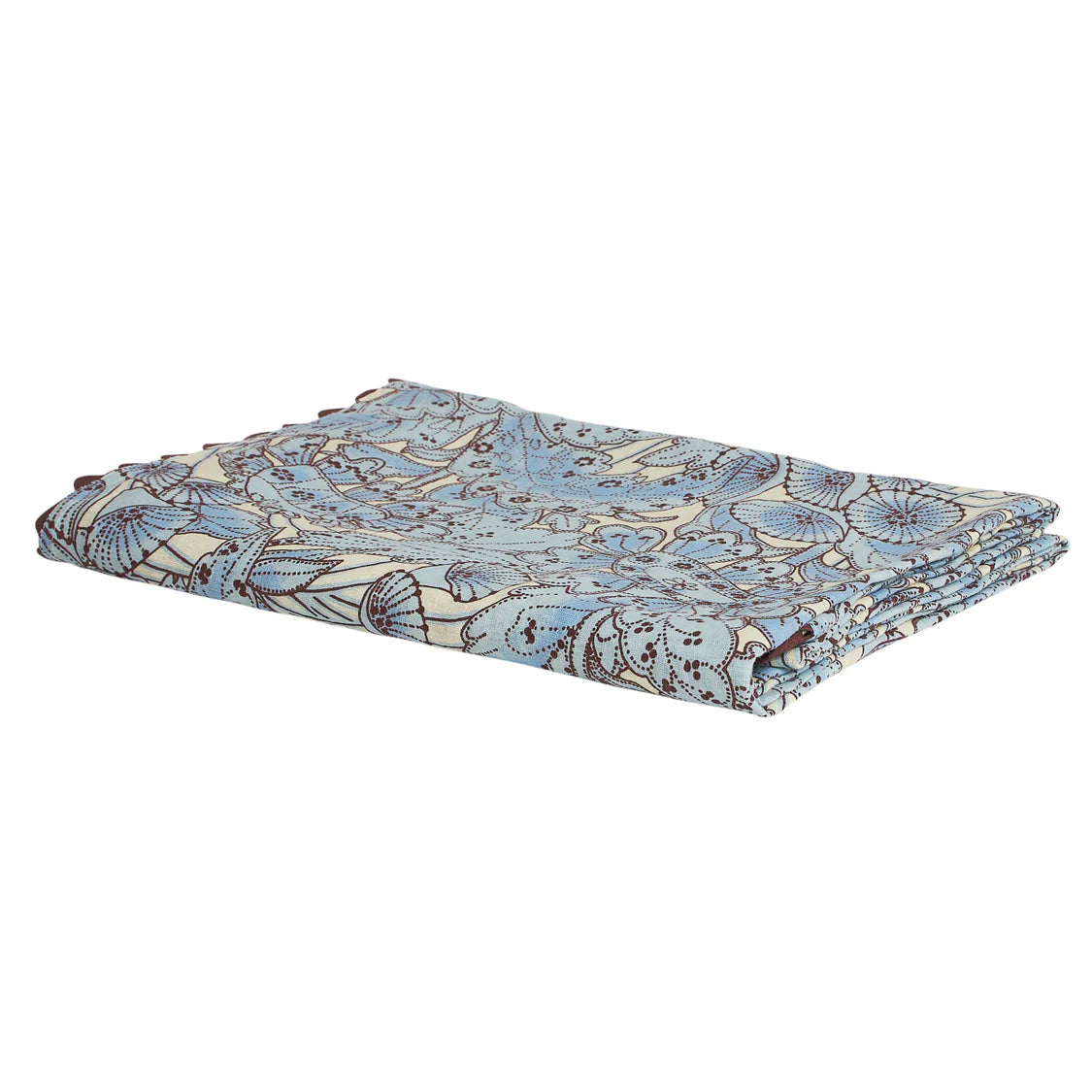 SAGE X CLARE Lucia Tablecloth CERULEAN