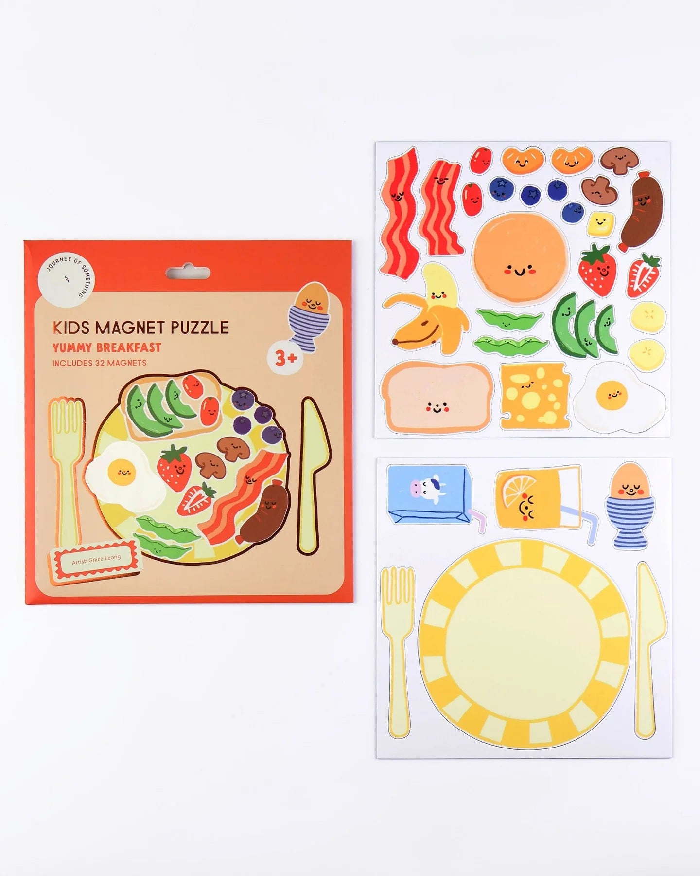 Magnet Puzzle YUMMY BREAKFAST