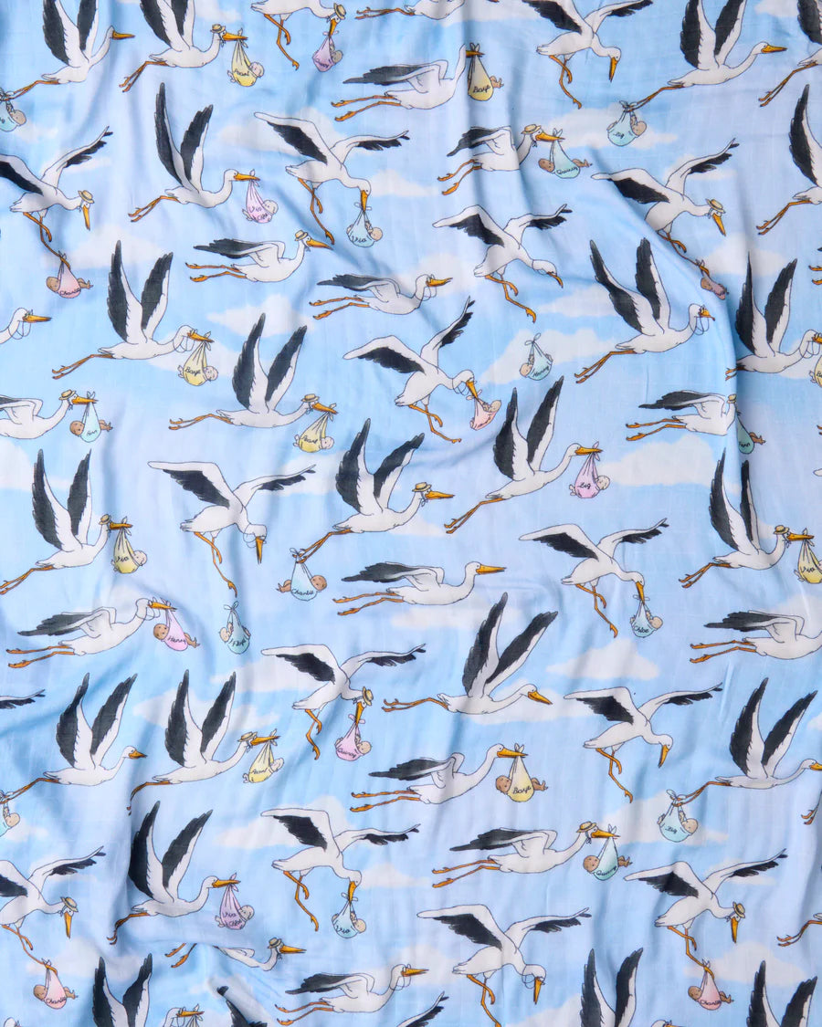 KIP & CO Bamboo Swaddle SPECIAL DELIVERY