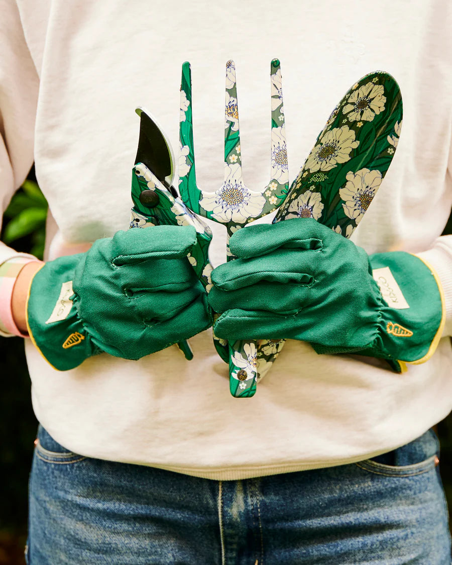 KIP & CO Garden & Glove Set TUMBLING FLOWERS
