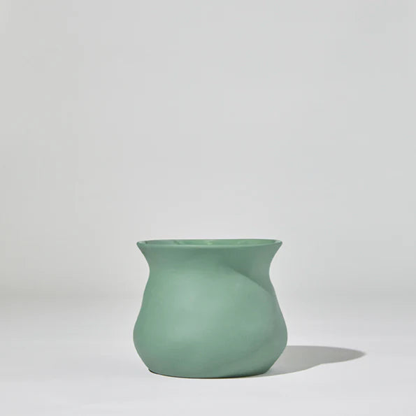 MARMOSET FOUND Large Tubby Vase MOSS