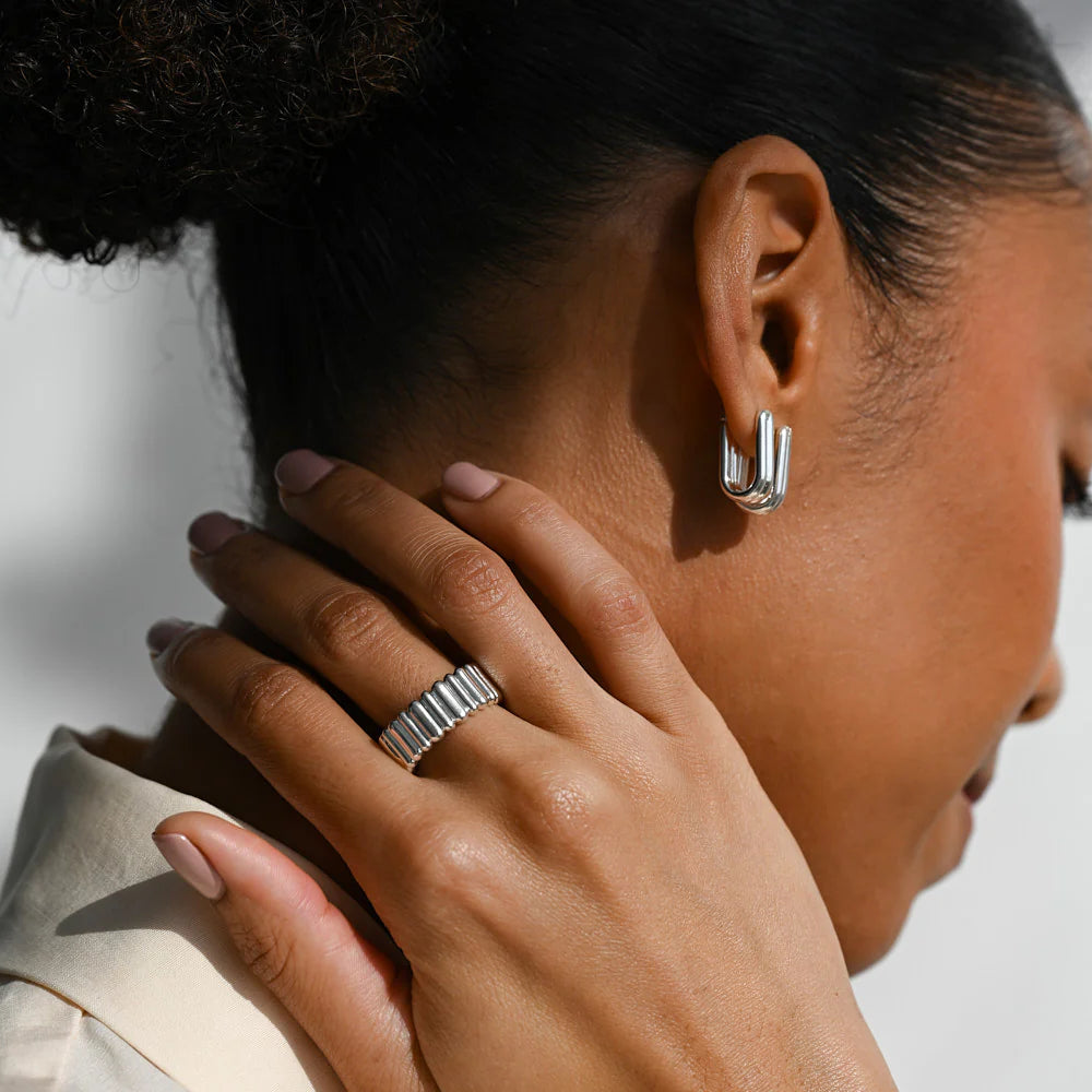 LT Linea Ring Medium SILVER