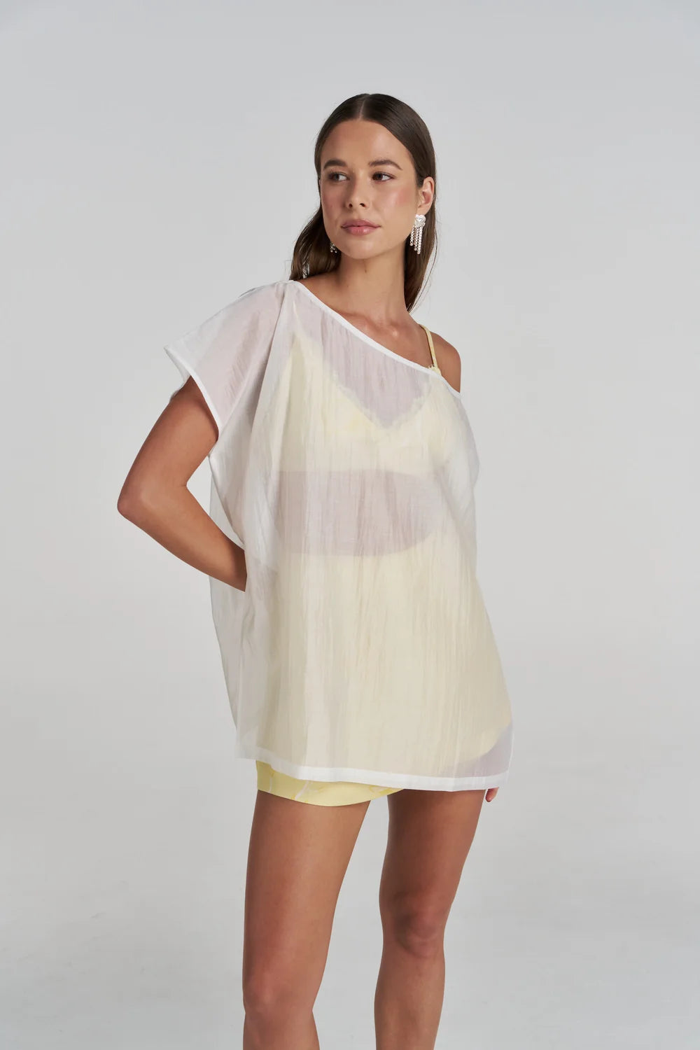 SUMMI SUMMI Asym Skort MAGNOLIA