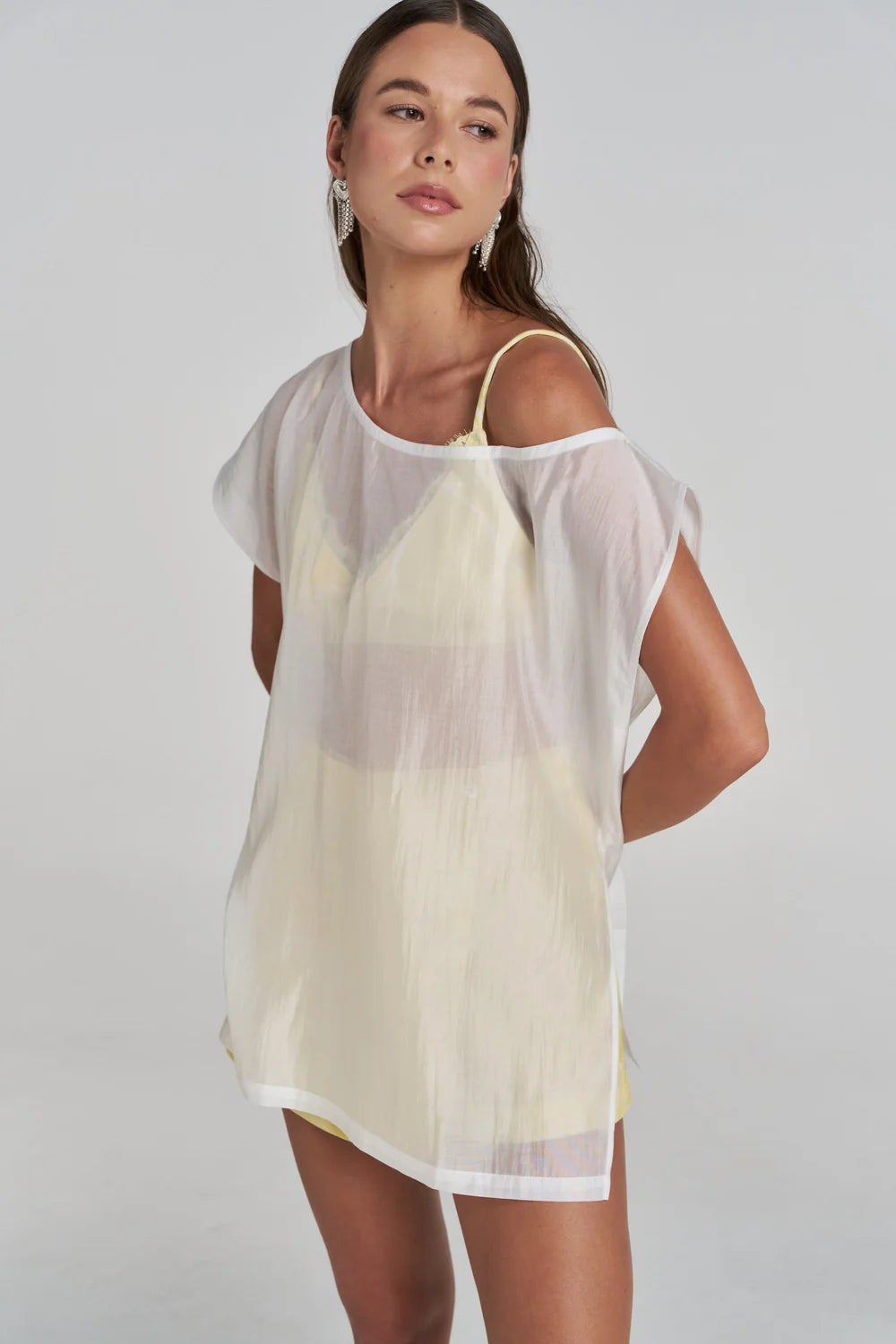 SUMMI SUMMI Asym Skort MAGNOLIA