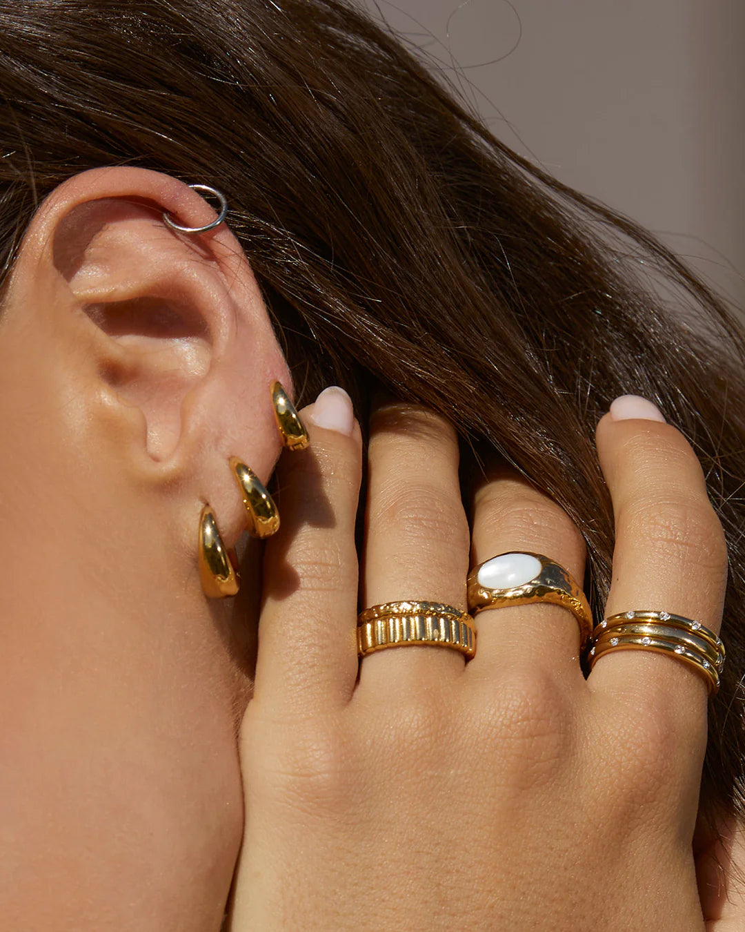 Arms of Eve Max Earrings MAXI GOLD