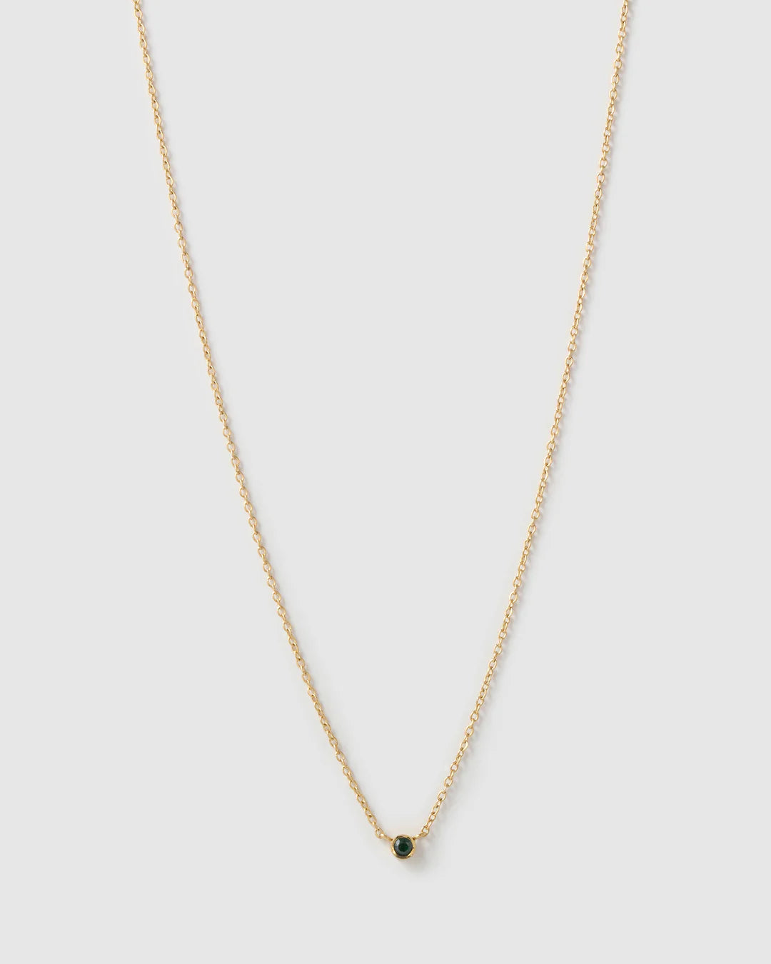 Arms of Eve Mini Birthstone Necklace EMERALD